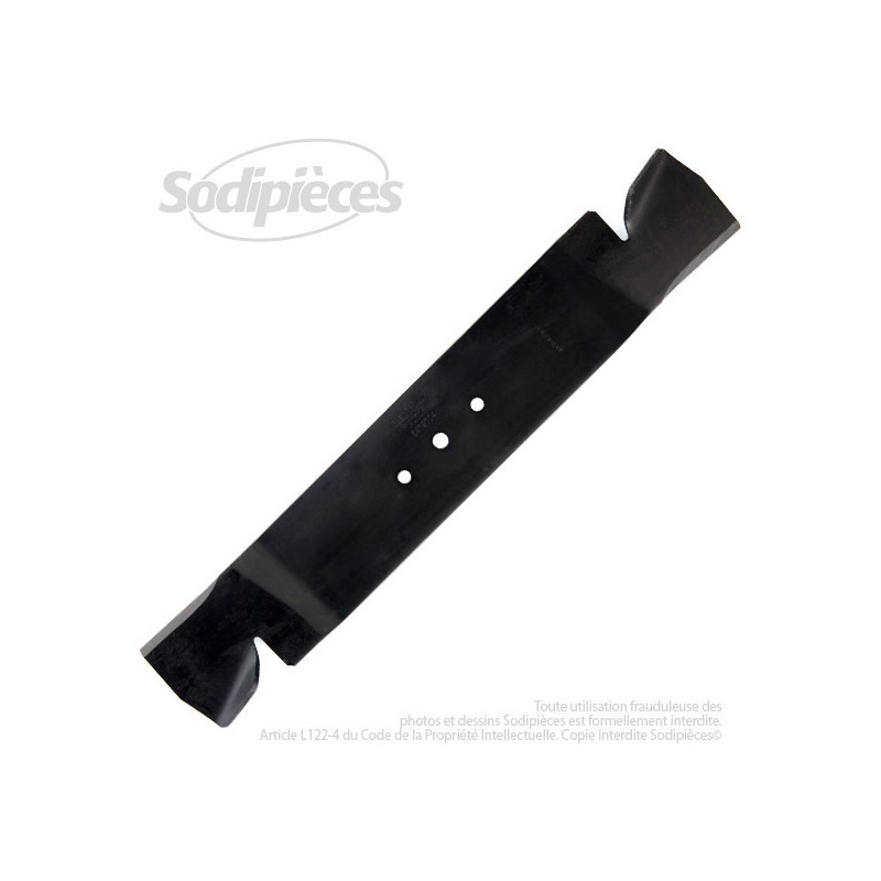 Lame . Coupe 47 cm. Section 76 x 3. Alèsage 10.