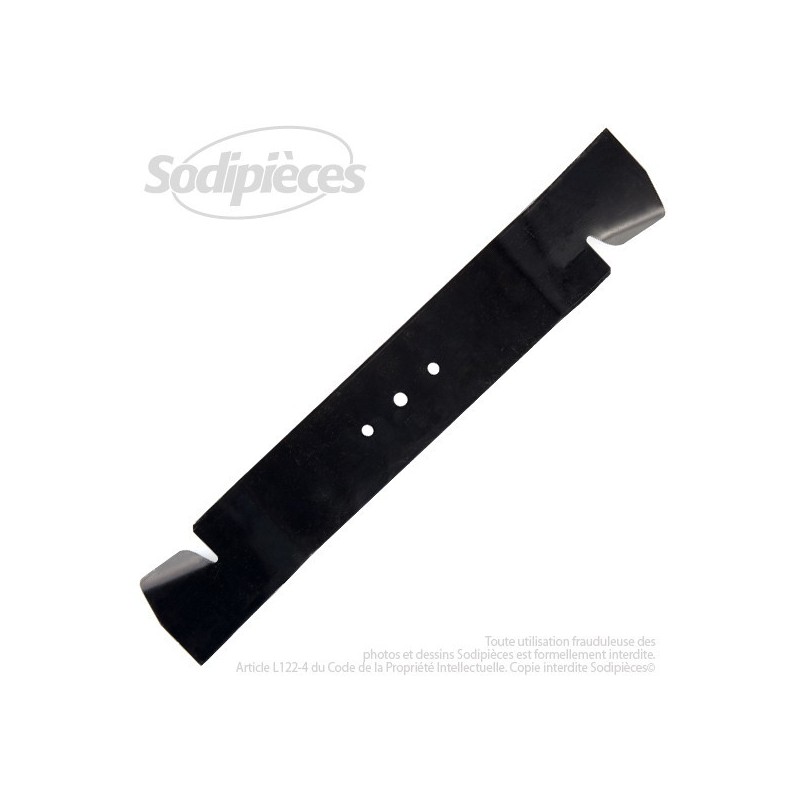 Lame . Coupe 47 cm. Section 76 x 3. Alèsage 10.