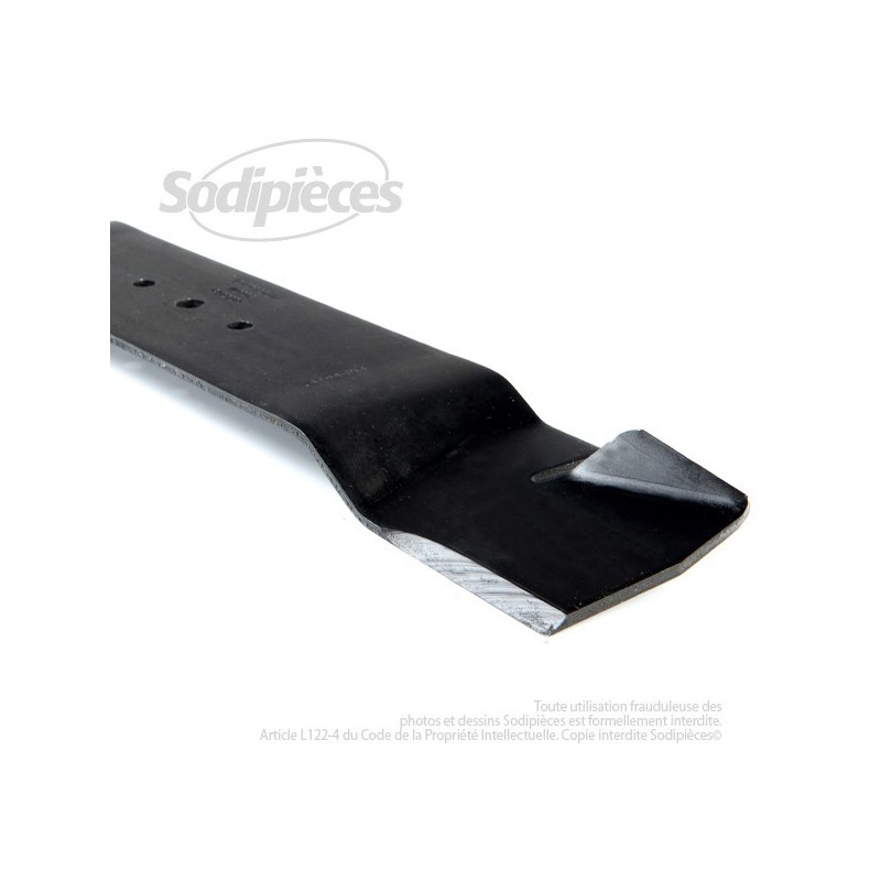 Lame . Coupe 47 cm. Section 76 x 3. Alèsage 10.