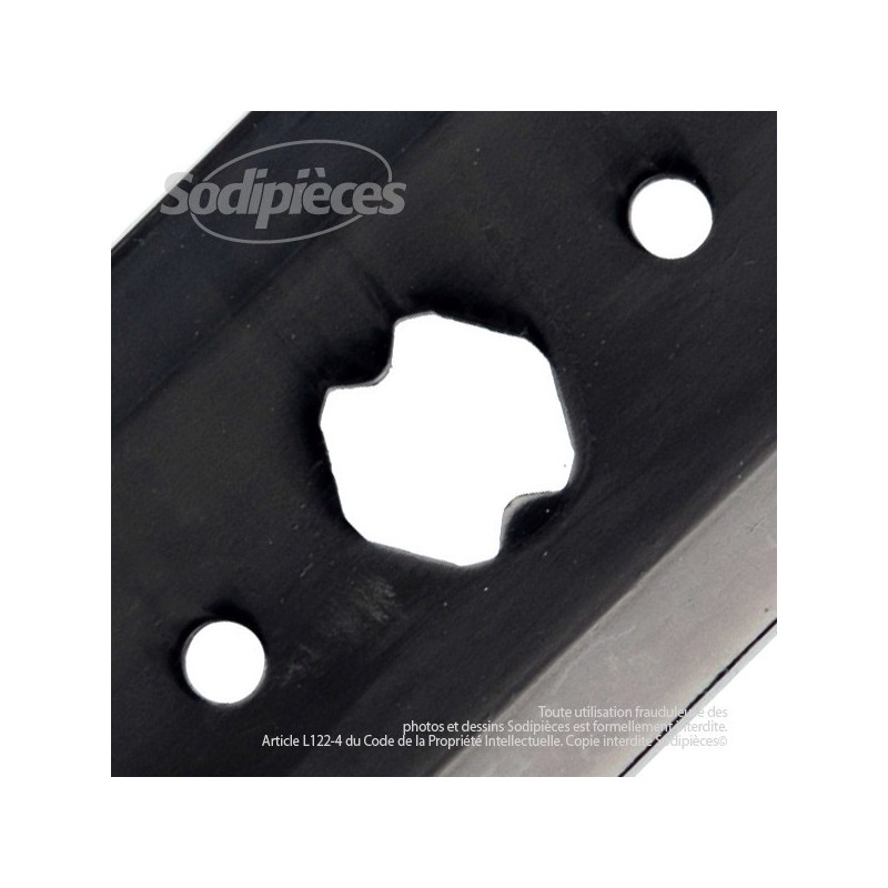 Lame pour MTD 7420543 . 942-0543. Coupe 37,6 cm