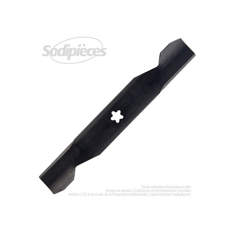 Lame pour Husqvarna, Electrolux, Roper 130652. Coupe 39 cm