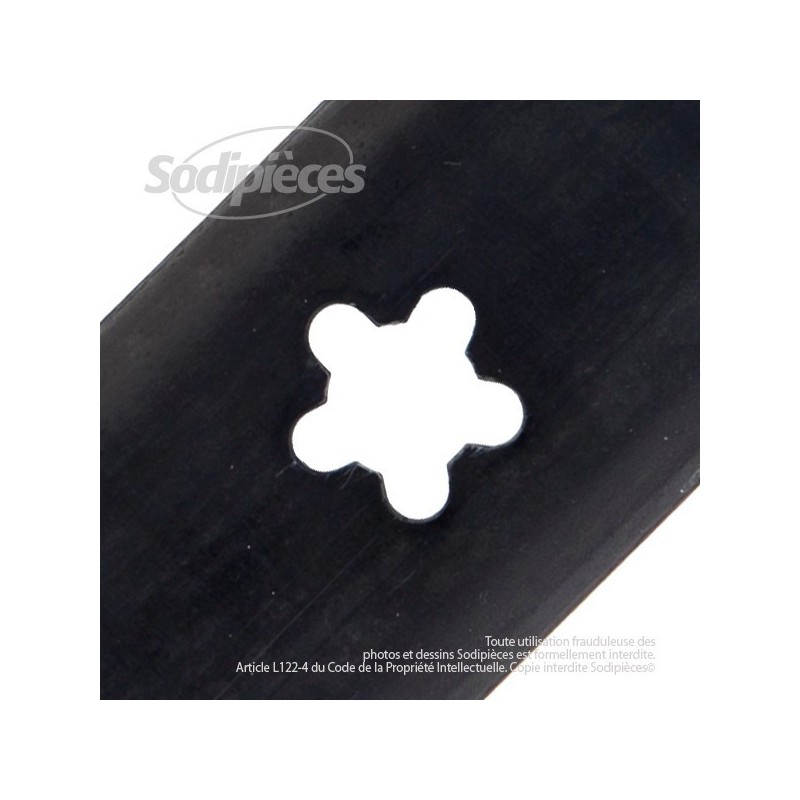 Lame pour Husqvarna, Electrolux, Roper 130652. Coupe 39 cm