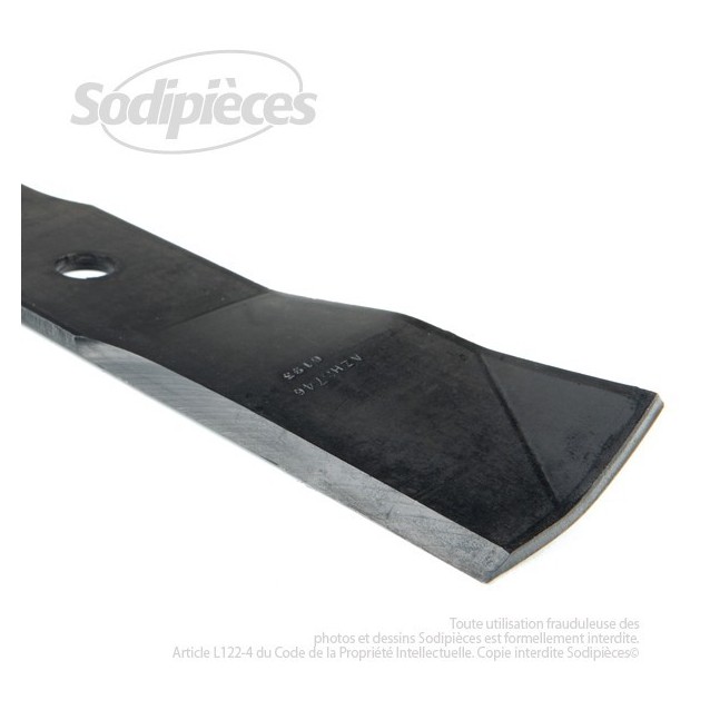 Lame pour John Deere M115759. Coupe 36 cm
