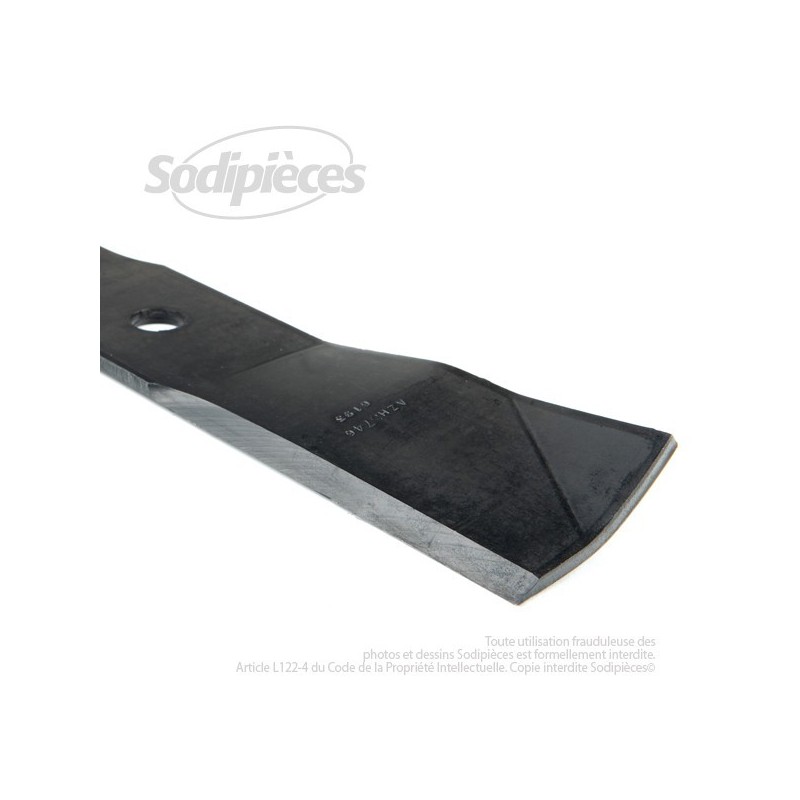 Lame pour John Deere M115759. Coupe 36 cm