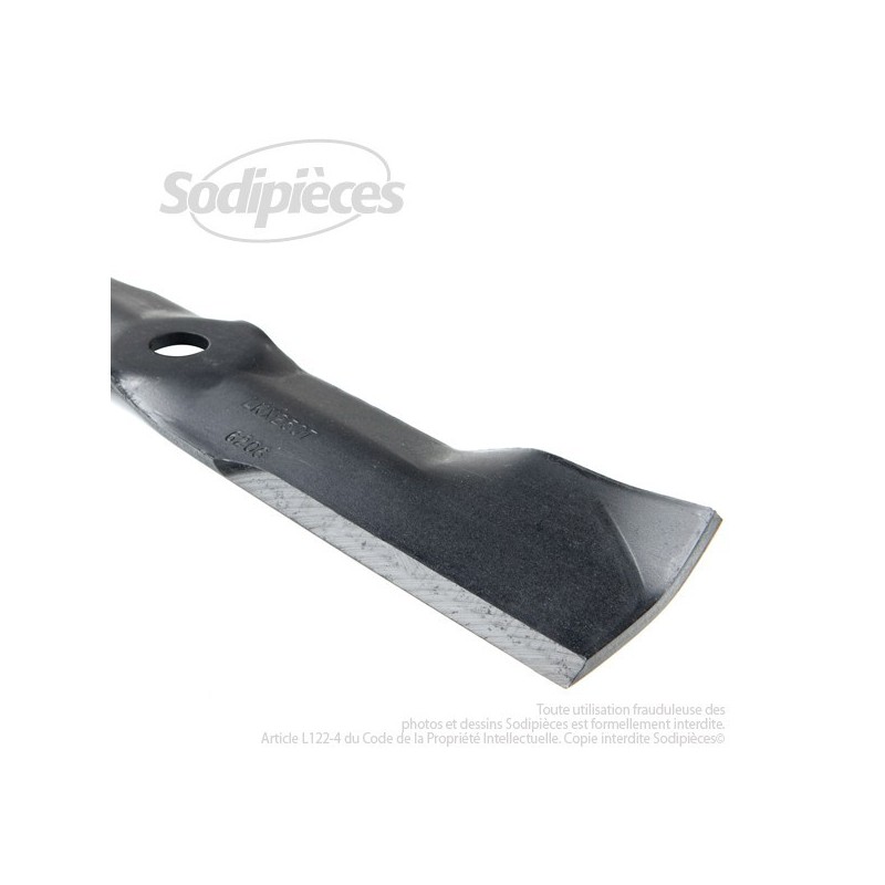 Lame pour John Deere M111522, M115495. Coupe 42 cm