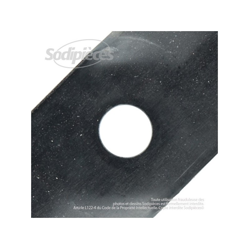 Lame pour John Deere M113518. Coupe 47 cm