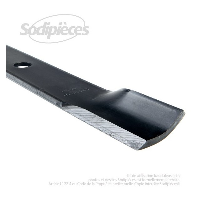 Lame pour John Deere M87622, AM100538, M141785, M74175. Coupe 52 cm