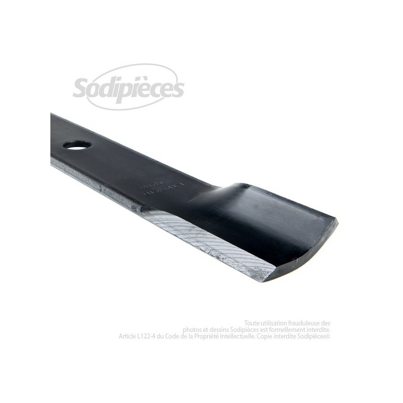 Lame pour John Deere M87622, AM100538, M141785, M74175. Coupe 52 cm