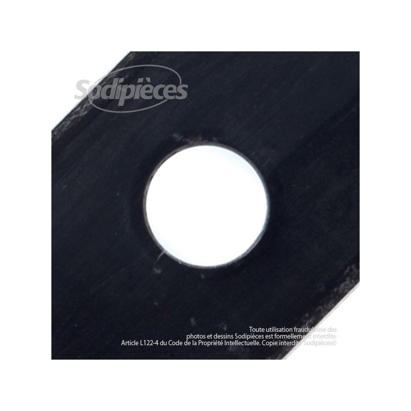 Lame pour John Deere M87622, AM100538, M141785, M74175. Coupe 52 cm