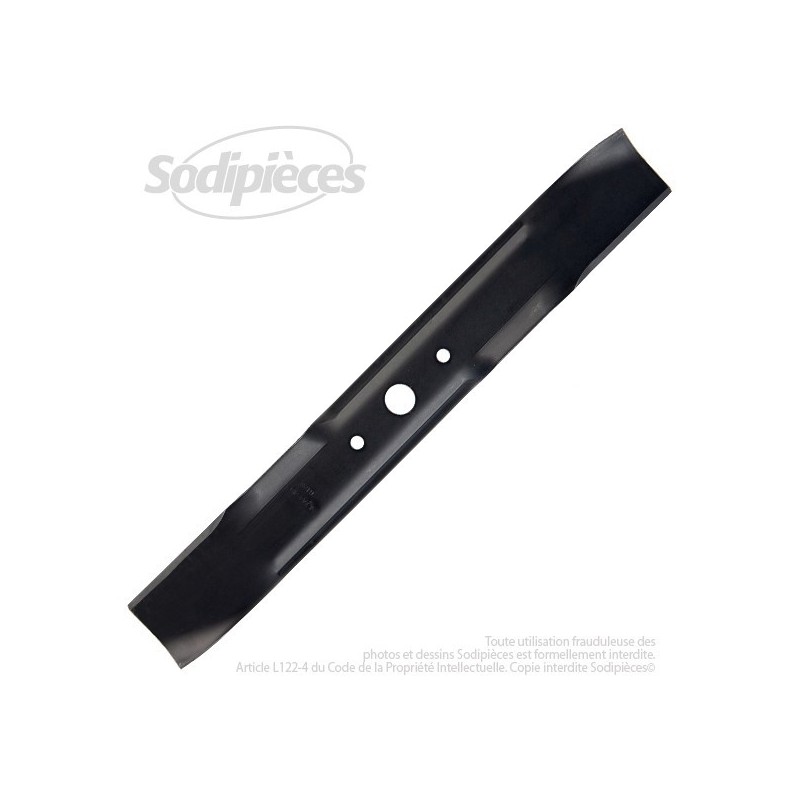 Lame pour John Deere M112972, M112738, M125413. Coupe 53 cm