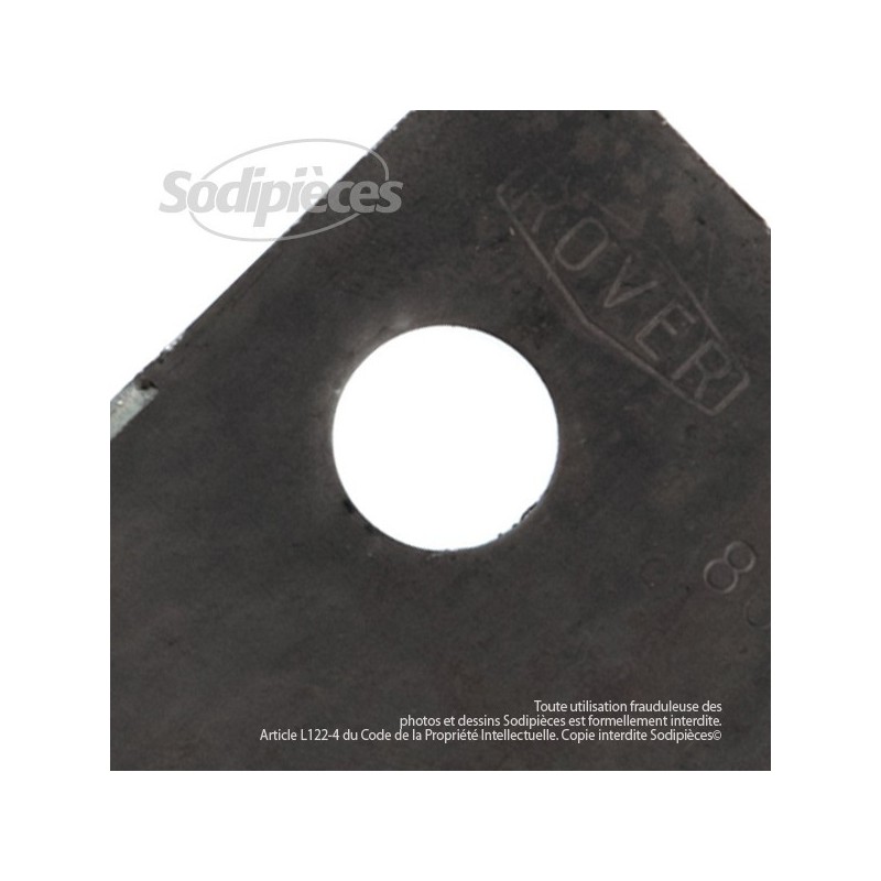 Couteau pour Homelite A01118K, A03830K. Coupe 11,8 cm. (jeu de 2 )