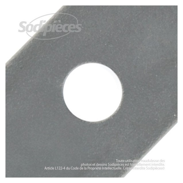 Lame pour Yamaha YWT-54374-20. Coupe 45,5 cm