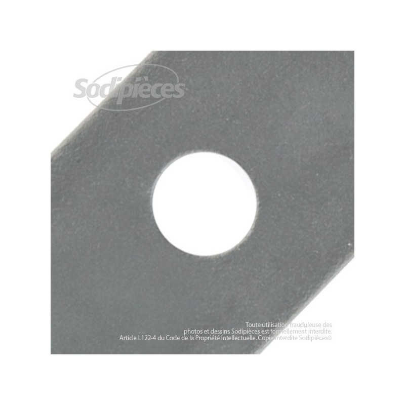 Lame pour Yamaha YWT-54374-20. Coupe 45,5 cm