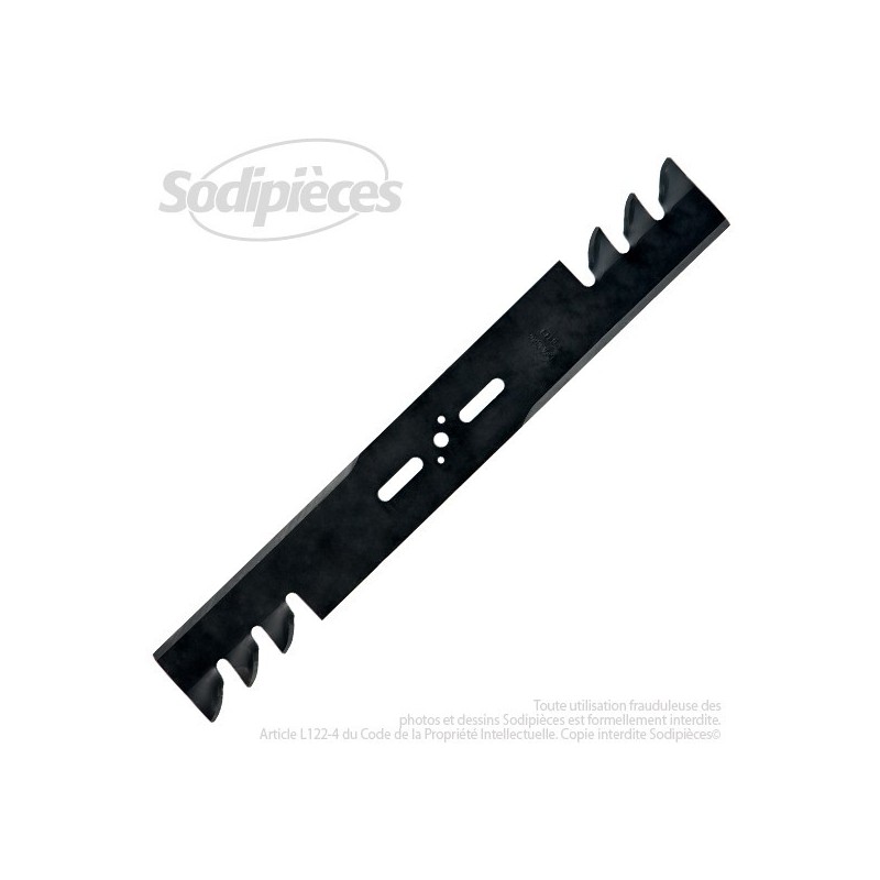 Lame universelle broyeuse 48 cm. Alésage 9,5 mm