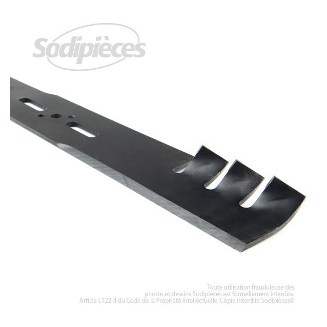 Lame universelle broyeuse 48 cm. Alésage 9,5 mm