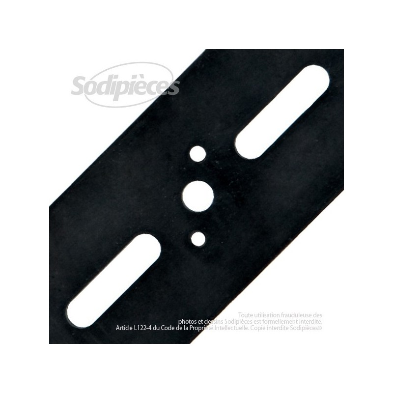 Lame universelle broyeuse 48 cm. Alésage 9,5 mm