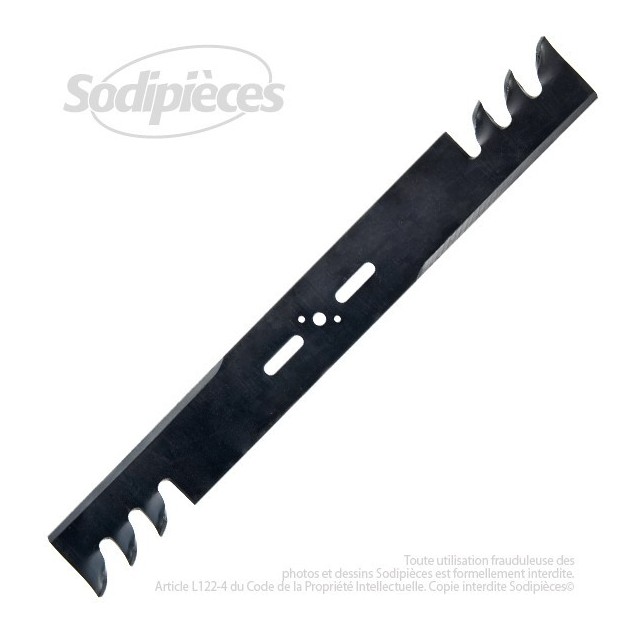 Lame universelle broyeuse 53 cm. Alésage 9,5 mm