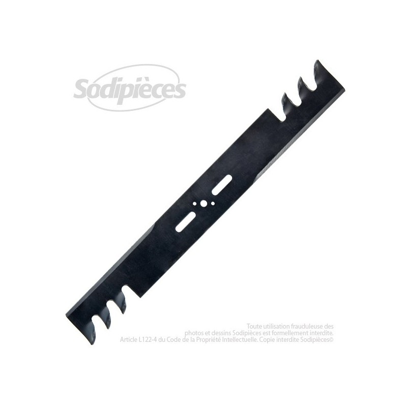 Lame universelle broyeuse 53 cm. Alésage 9,5 mm