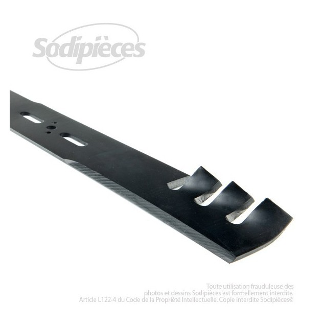 Lame universelle broyeuse 53 cm. Alésage 9,5 mm