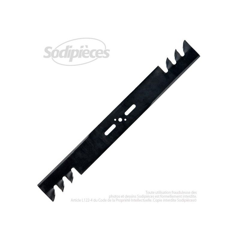 Lame universelle broyeuse 56 cm. Alésage 9,5 mm