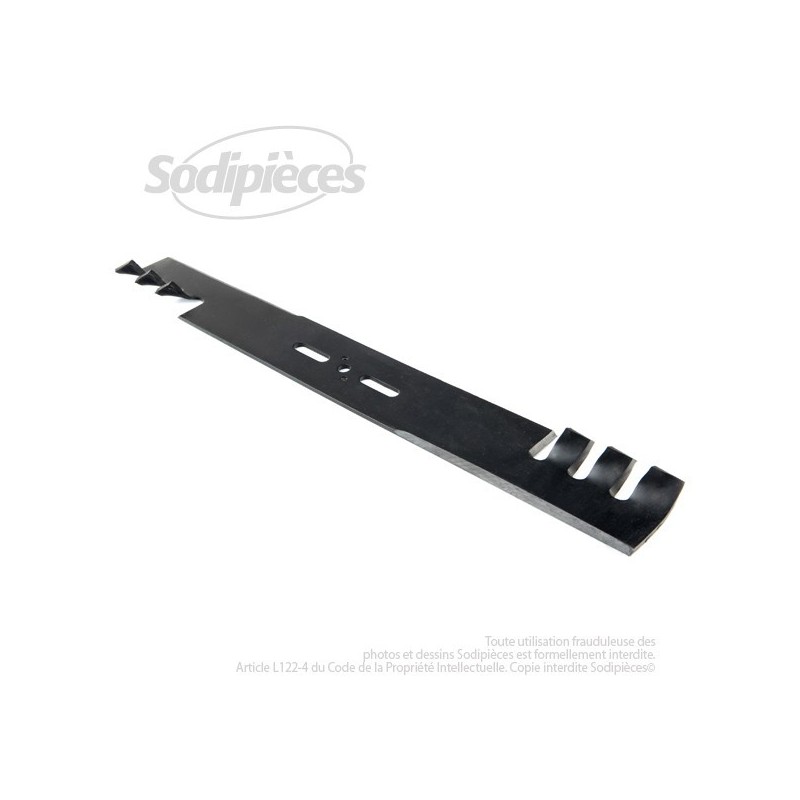 Lame universelle broyeuse 56 cm. Alésage 9,5 mm