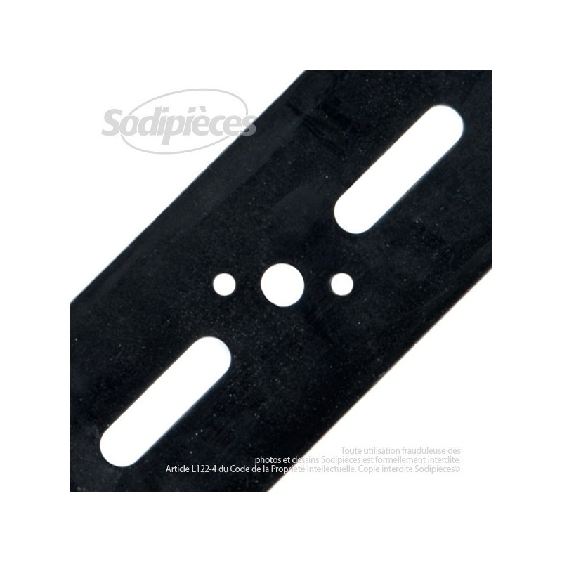 Lame universelle broyeuse 56 cm. Alésage 9,5 mm