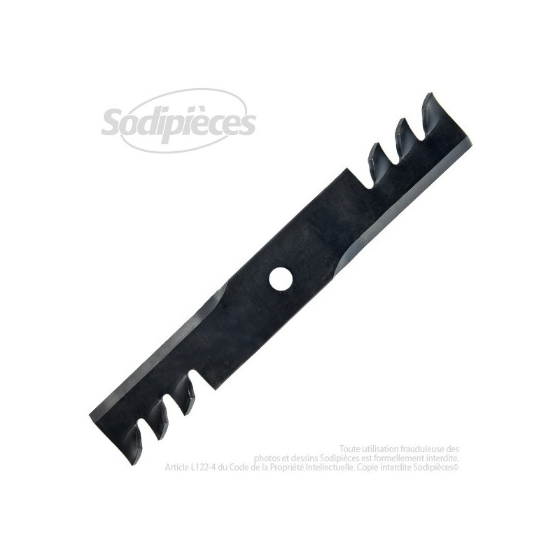 Lame pour John Deere M113517. Coupe 42 cm