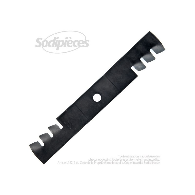Lame pour John Deere M113517. Coupe 42 cm