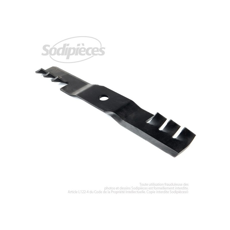 Lame pour John Deere M113517. Coupe 42 cm