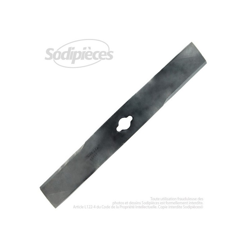 Lame pour John Deere M122455. Coupe 47,5 cm