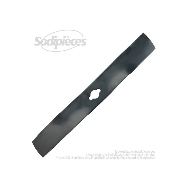 Lame pour John Deere M122455. Coupe 47,5 cm