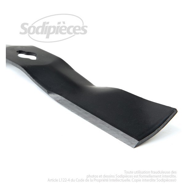 Lame pour John Deere M122455. Coupe 47,5 cm