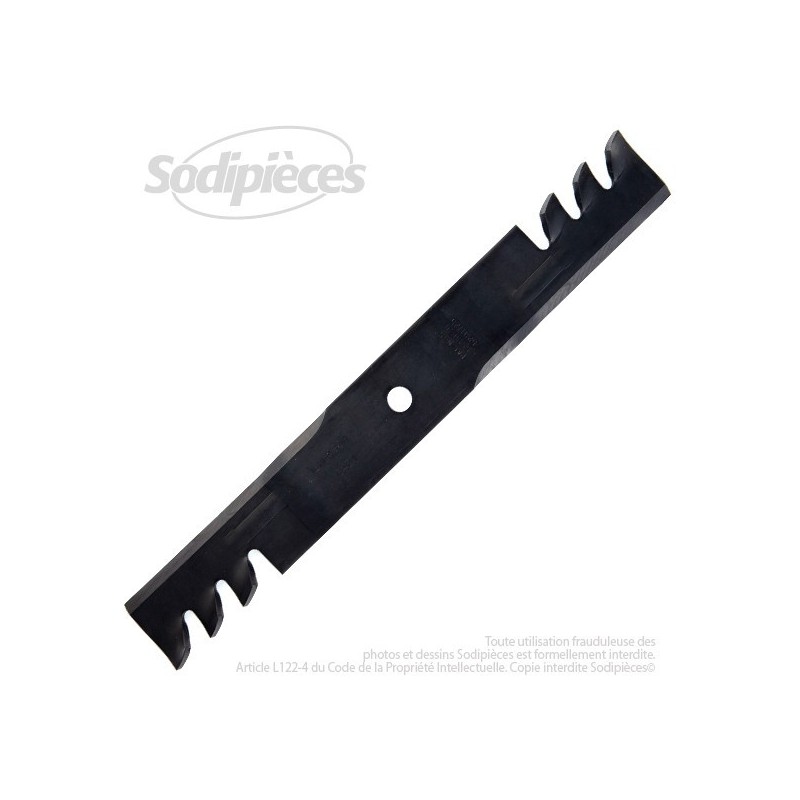 Lame pour John Deere M112991. Coupe 49,5 cm