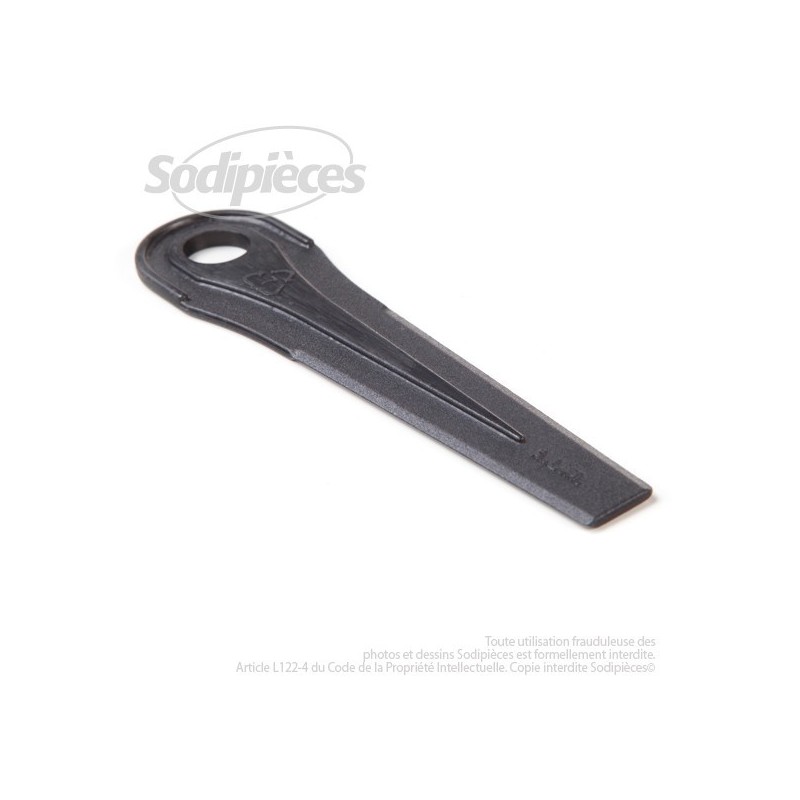 Couteau pour Flymo 5137851-71/2,5137851-72/0,5137851-00/1 . L : 75 mm