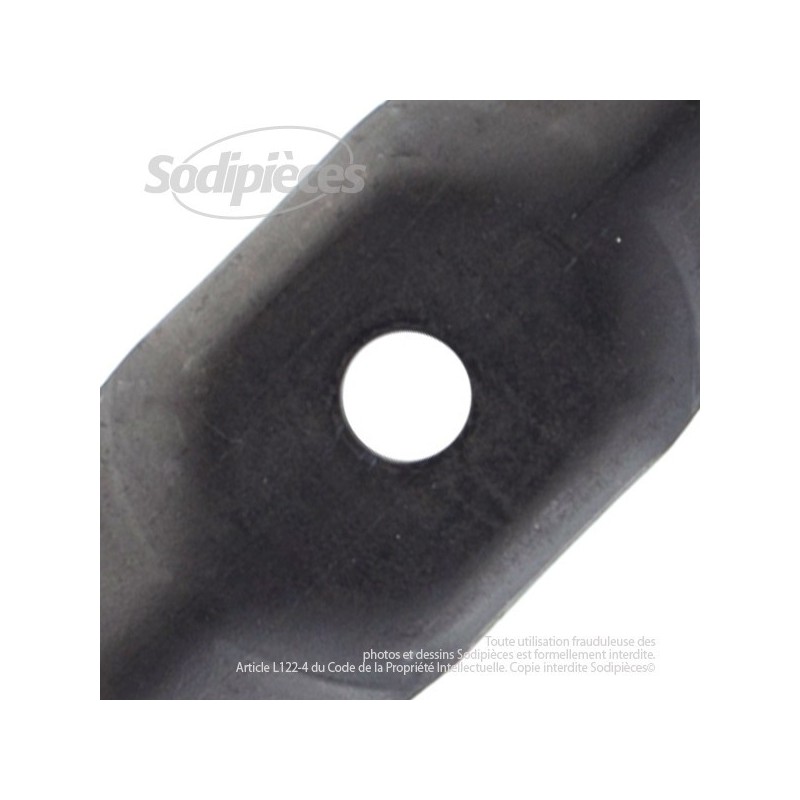 Lame pour John Deere M89455, AM101539. Coupe 75 cm