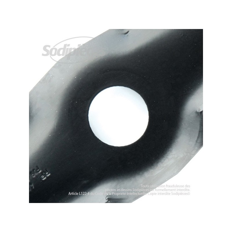 Lame tondeuse pour JOHN DERRE, Sabo SA33214. Coupe 46.9 cm