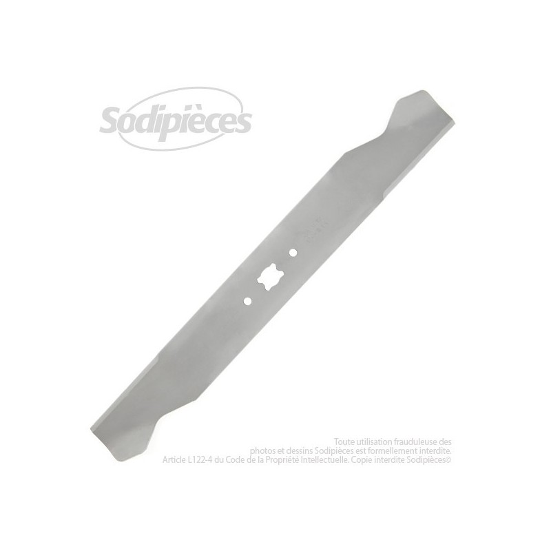 Lame tondeuse pour MTD 742-0638. Coupe 45.5