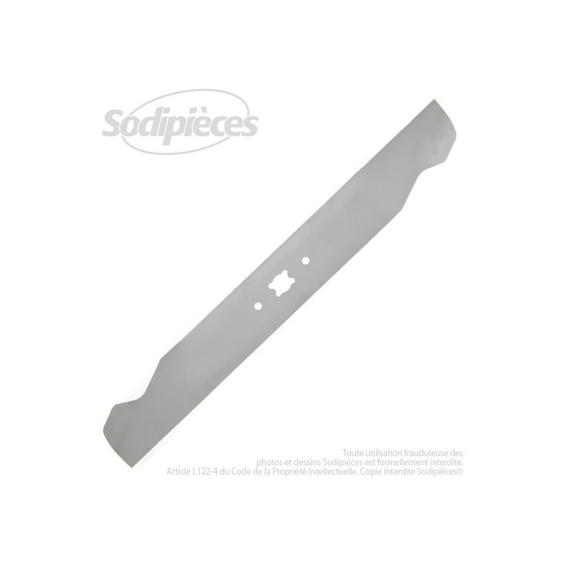 Lame tondeuse pour MTD 742-0638. Coupe 45.5