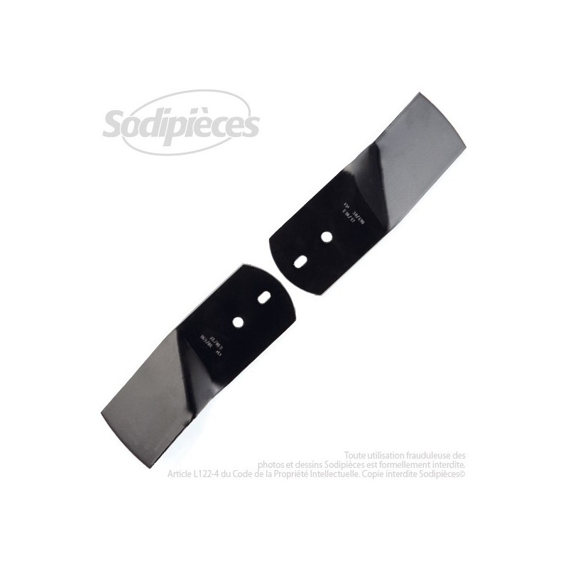 Lame de tondeuse pour STIGA, Viking 16.8 cm 2 pièces
