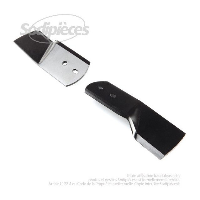 Lame de tondeuse pour STIGA, Viking 16.8 cm 2 pièces Lame de tondeuse pour STIGA, Viking 16.8 cm 2 pièces