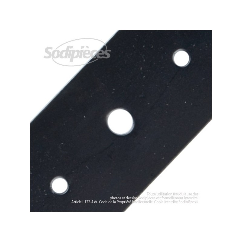 Lame de tondeuse pour VIKING 6124 702 0110. Coupe 52cm