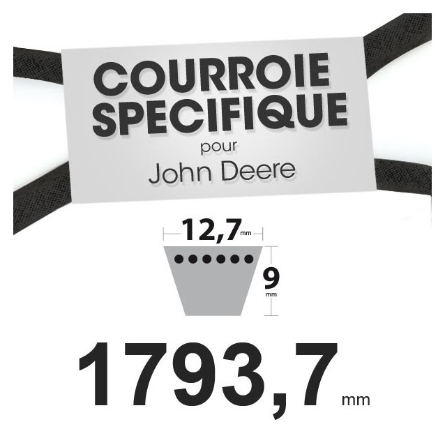 Courroie spécifique pour John Deere