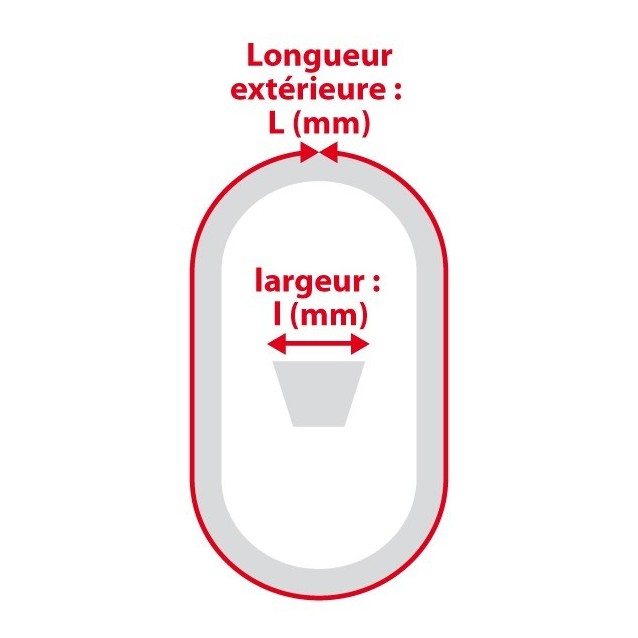 Courroie Z27 Trapézoïdale. 10 mm x 724 mm.