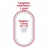 Courroie LB44 Mitsuboshi. 16,5 mm x 1130 mm.