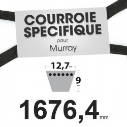 Courroie spécifique Murray 37 x 112. 12,7 mm x 1676,4 mm.