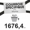 Courroie spécifique Murray 37 x 112. 12,7 mm x 1676,4 mm. Courroie spécifique Murray 37 x 112. 12,7 mm x 1676,4 mm.
