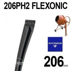 Poly-V Elastique FLEXONIC 206PH2