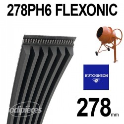 Poly-V Elastique FLEXONIC 278PH6