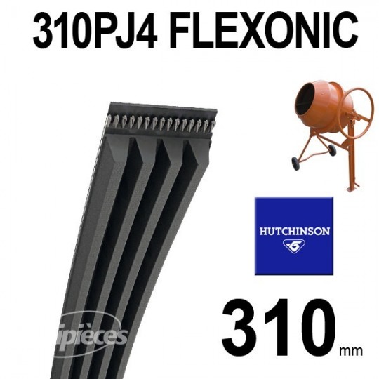 Poly-V Elastique FLEXONIC 310PJ4