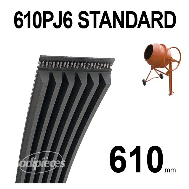 Poly-V Standard 610PJ6